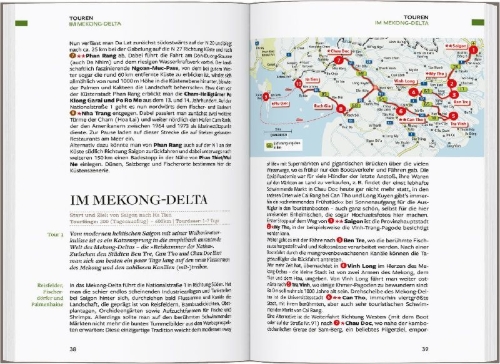 Buchcover und Innenansicht für das Buch: Baedeker Reiseführer Vietnam