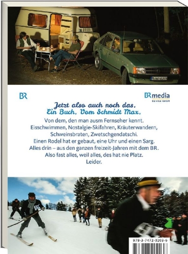 Buchcover und Innenansicht für das Buch: Der Schmidt Max macht ein Buch