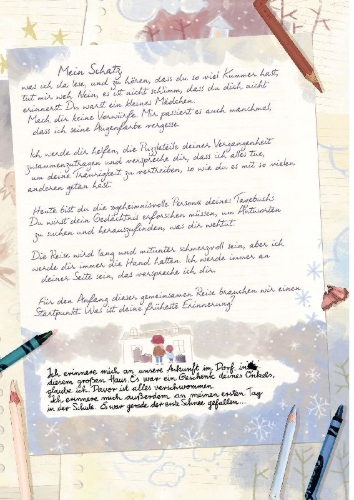 Buchcover und Innenansicht für das Buch: Les Carnets de Cerise 5