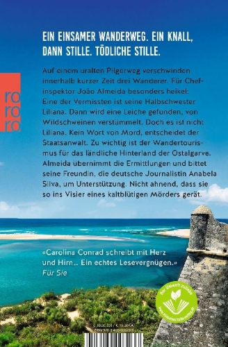 Buchcover und Innenansicht für das Buch: Tödliche Algarve