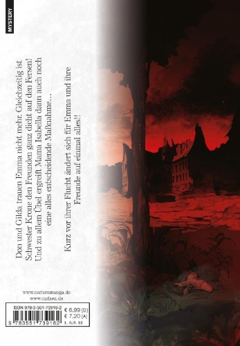 Buchcover und Innenansicht für das Buch: Yakusoku no Neverland