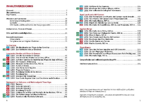 Buchcover und Innenansicht für das Buch: Lanzarote