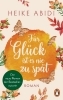 Buchcover und Innenansicht für das Buch: Für Glück ist es nie zu spät