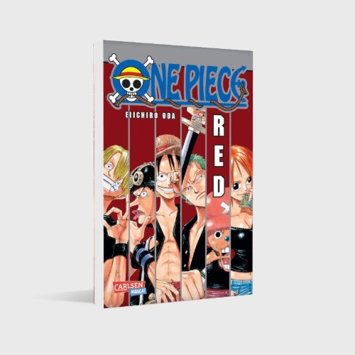 Buchcover und Innenansicht für das Buch: One Piece Red Grand Characters