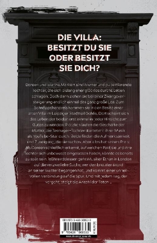 Buchcover und Innenansicht für das Buch: Die Villa