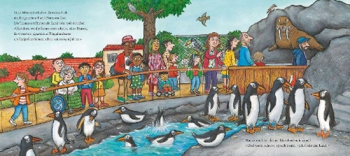 Buchcover und Innenansicht für das Buch: Jonty Gentoo. The Adventures of a Penguin