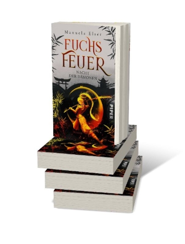 Buchcover und Innenansicht für das Buch: Fuchsfeuer - Nacht der Dämonen