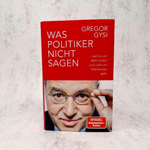 Buchcover und Innenansicht für das Buch: Was Politiker nicht sagen
