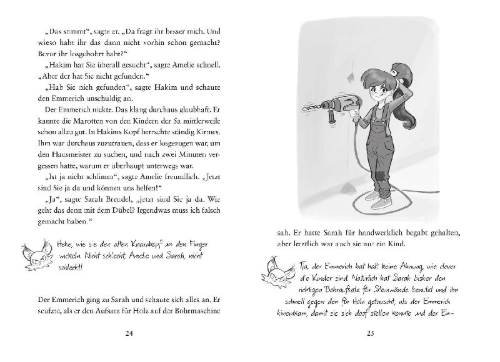 Buchcover und Innenansicht für das Buch: Die schlimmste Klasse der Welt (Band 2) - Rette sich, wer kann!