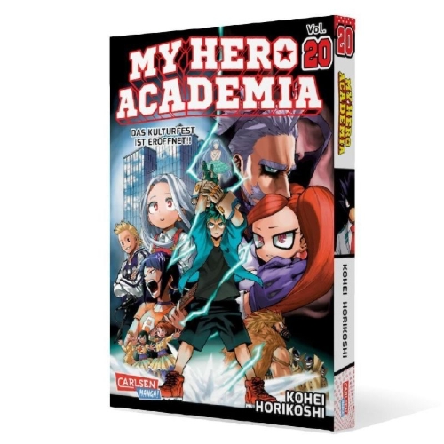 Buchcover und Innenansicht für das Buch: Boku no Hero Academia