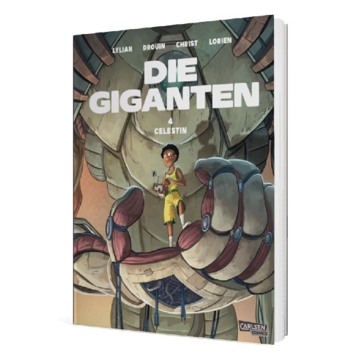 Buchcover und Innenansicht für das Buch: Die Giganten 4: Celestin