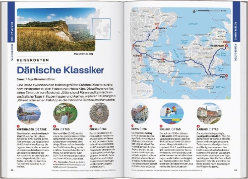 Buchcover und Innenansicht für das Buch: LONELY PLANET Reiseführer Dänemark & die Färöer