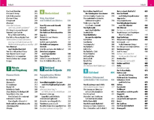 Buchcover und Innenansicht für das Buch: Reise Know-How Reiseführer Island