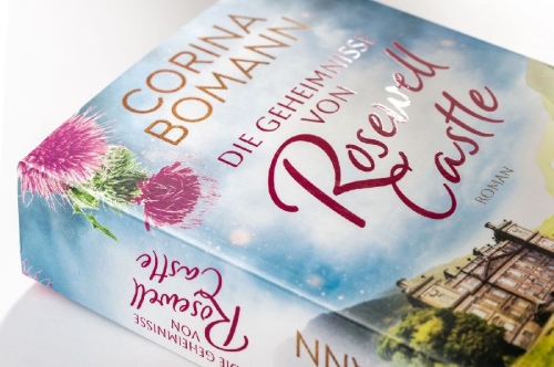 Buchcover und Innenansicht für das Buch: Die Geheimnisse von Rosewell Castle