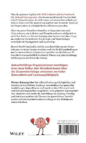 Buchcover und Innenansicht für das Buch: Mental Health
