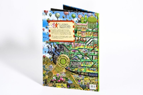 Buchcover und Innenansicht für das Buch: Pierre the Maze Detective: The Hunt for the Maze Pyramid