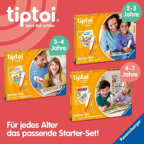 Buchcover und Innenansicht für das Buch: tiptoi® Wieso? Weshalb? Warum? Quiz - Unsere Vögel