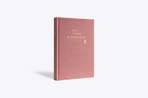 Buchcover und Innenansicht für das Buch: Das 6-Minuten-Tagebuch pur (orchidee)