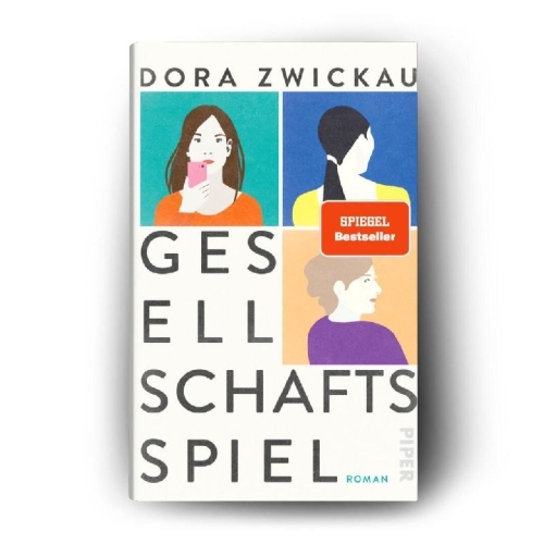 Buchcover und Innenansicht für das Buch: Gesellschaftsspiel