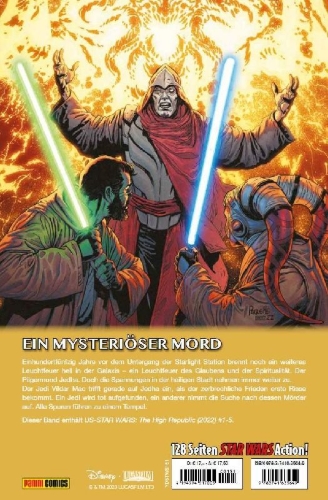 Buchcover und Innenansicht für das Buch: US-Star Wars: The High Republic (2022) #1-#5