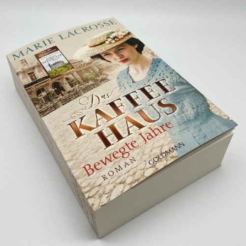 Buchcover und Innenansicht für das Buch: Das Kaffeehaus - Bewegte Jahre