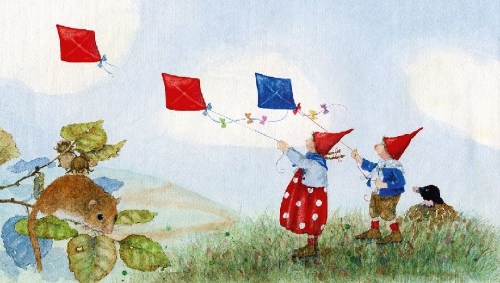 Buchcover und Innenansicht für das Buch: Pippa und Pelle im Brausewind