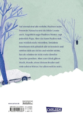 Buchcover und Innenansicht für das Buch: Wörter mit L