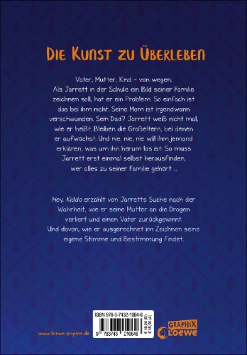 Buchcover und Innenansicht für das Buch: Hey, Kiddo!