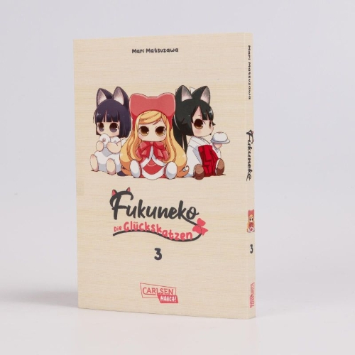 Buchcover und Innenansicht für das Buch: Fukuneko