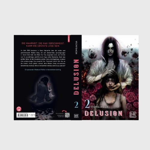 Buchcover und Innenansicht für das Buch: Delusion