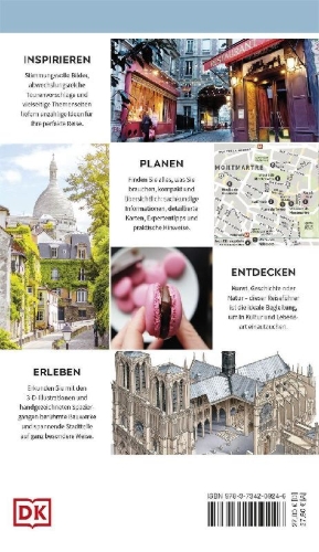 Buchcover und Innenansicht für das Buch: Vis-à-Vis Reiseführer Paris