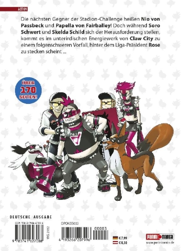 Buchcover und Innenansicht für das Buch: Pokémon - Schwert und Schild 03