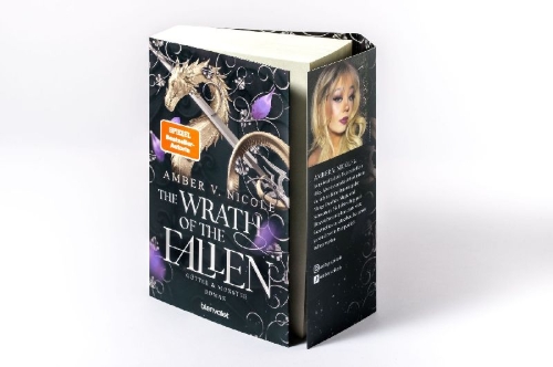 Buchcover und Innenansicht für das Buch: The Wrath of the Fallen (Gods & Monsters 04)