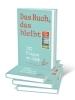 Buchcover und Innenansicht für das Buch: Das Buch, das bleibt