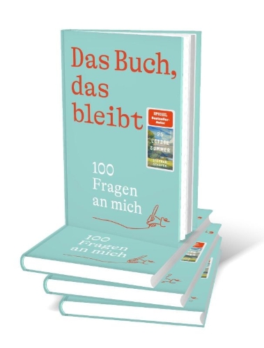 Buchcover und Innenansicht für das Buch: Das Buch, das bleibt
