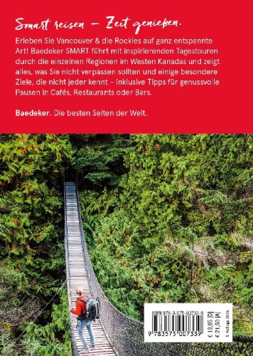 Buchcover und Innenansicht für das Buch: Baedeker SMART Reiseführer Baedeker SMART Reiseführer Vancouver & Kanadische Rockies