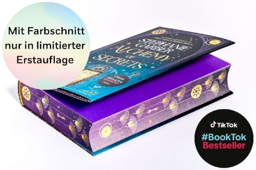 Buchcover und Innenansicht für das Buch: Alchemy of Secrets