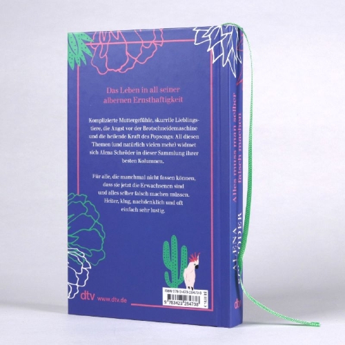 Buchcover und Innenansicht für das Buch: Alles muss man selber falsch machen