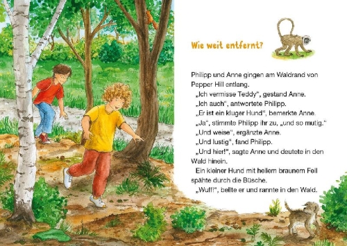 Buchcover und Innenansicht für das Buch: Das magische Baumhaus junior 17 - Auf der Spur des Tigers