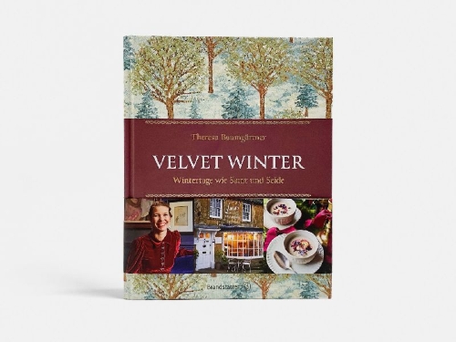 Buchcover und Innenansicht für das Buch: Velvet Winter