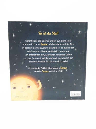 Buchcover und Innenansicht für das Buch: Die Sonne - Unser Star am Sternenhimmel