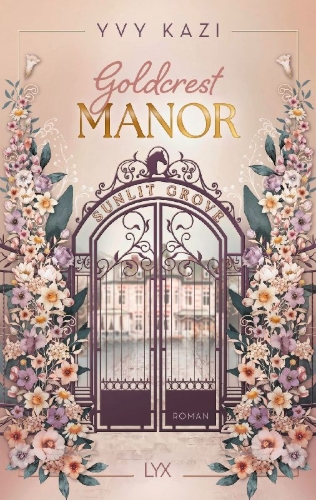 Buchcover und Innenansicht für das Buch: Goldcrest Manor - Sunlit Grove