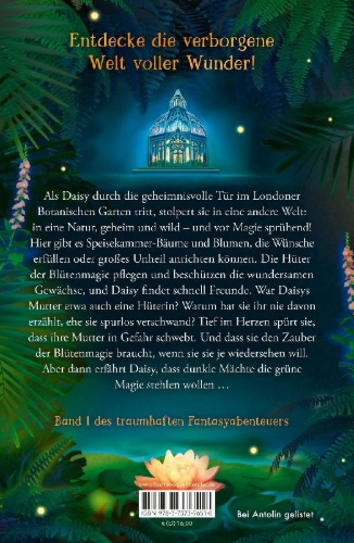 Buchcover und Innenansicht für das Buch: Greenwild - The World Behind the Door