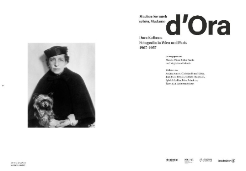 Buchcover und Innenansicht für das Buch: Machen Sie mich schön, Madame d'Ora!