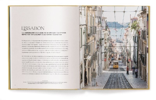 Buchcover und Innenansicht für das Buch: Charming Portugal (DE)