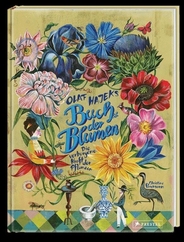 Buchcover und Innenansicht für das Buch: Olaf Hajeks Buch der Blumen