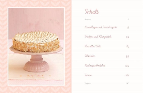 Buchcover und Innenansicht für das Buch: Anniks göttlichste Kuchen
