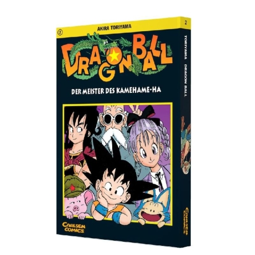 Buchcover und Innenansicht für das Buch: Dragon Ball 02. Der Meister des Kamehame-Ha