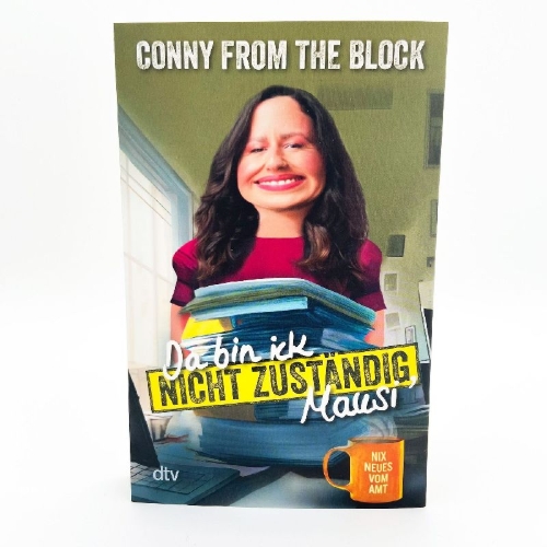 Buchcover und Innenansicht für das Buch: Da bin ick nicht zuständig, Mausi