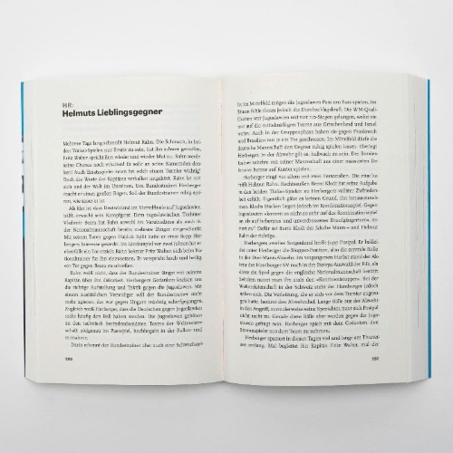 Buchcover und Innenansicht für das Buch: Die Weltmeister von Bern
